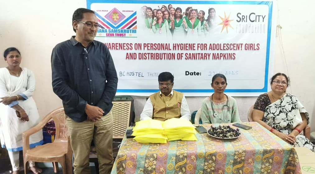 Personal Hygiene Awareness & Support Program for BC Girls Hostel